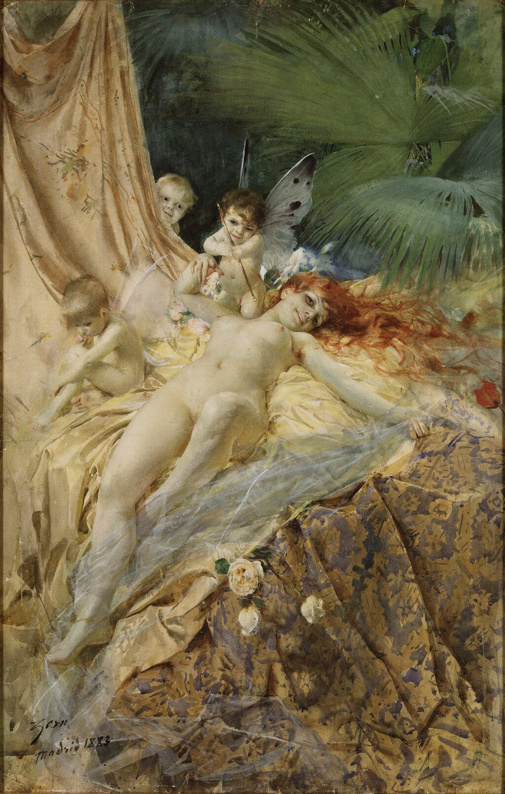 Nymphe de l'amour - Anders Zorn