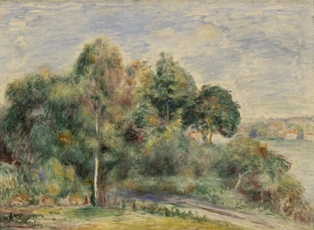 Reproduction du tableau « Paysage - Pierre-Auguste Renoir » par Alpha Reproduction en peinture à l’huile
