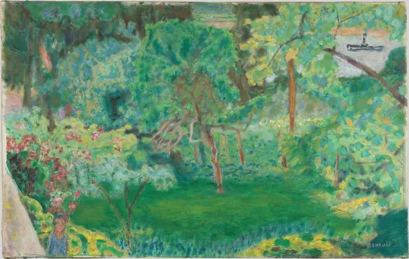 Reproduction du tableau « Paysage au remorqueur - Pierre Bonnard » par Alpha Reproduction en peinture à l’huile