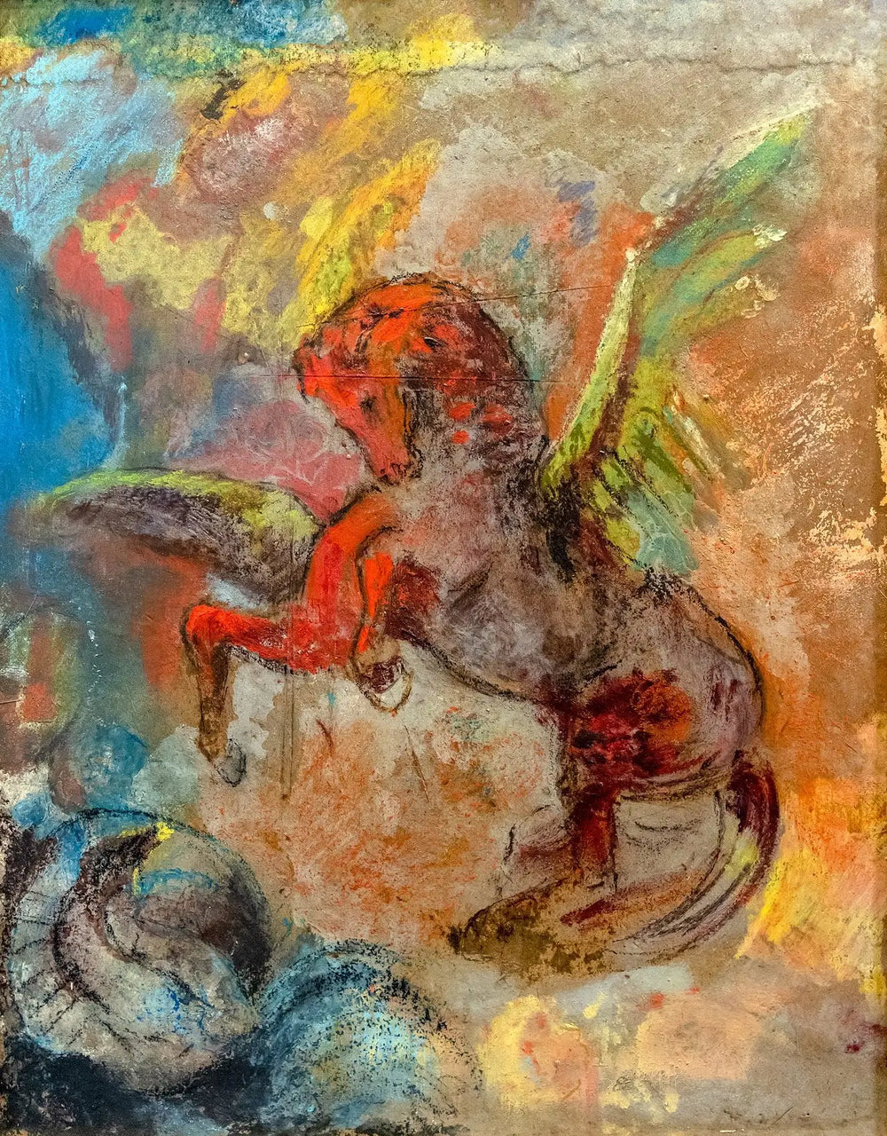 Pégase et l’Hydre - Odilon Redon - Alpha Reproduction