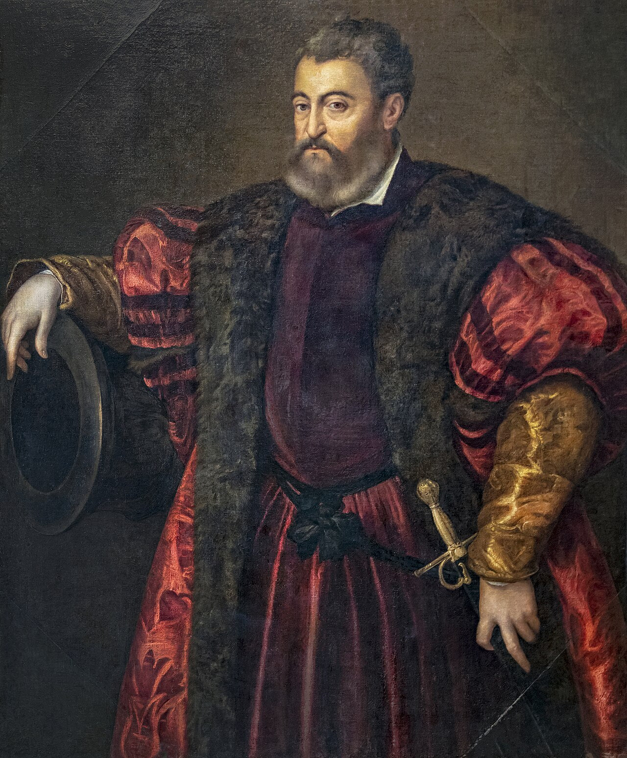 Portrait d'Alphonse Ier d'Este - Titian
