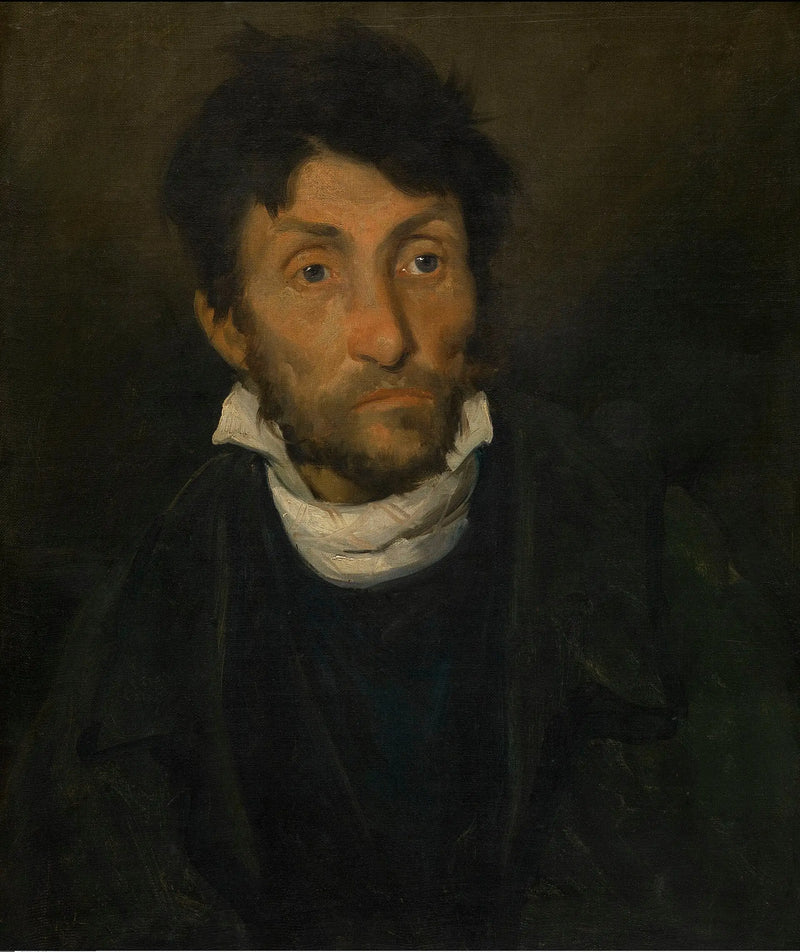 Портрет клептомана - Théodore Géricault