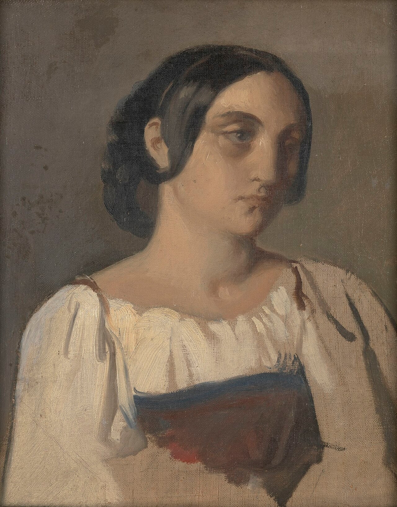 Portrait d’une Italienne - Théodore Chassériau