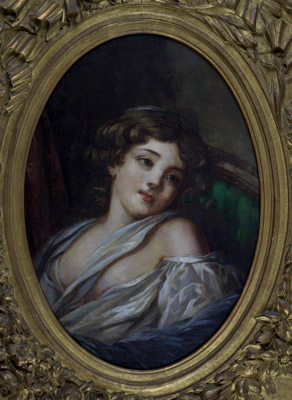 Portrait d’une jeune femme - Jean-Baptiste Greuze - Alpha Reproduction