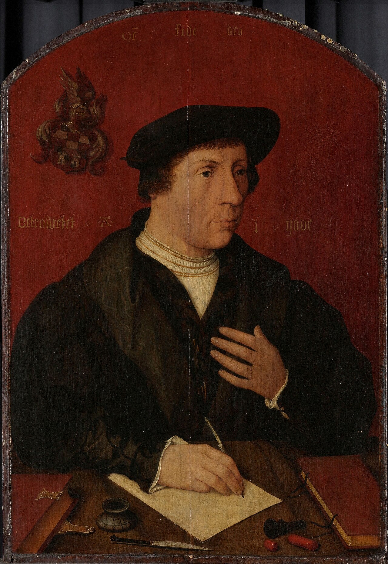 Portrait d'un homme - Jan Mostaert