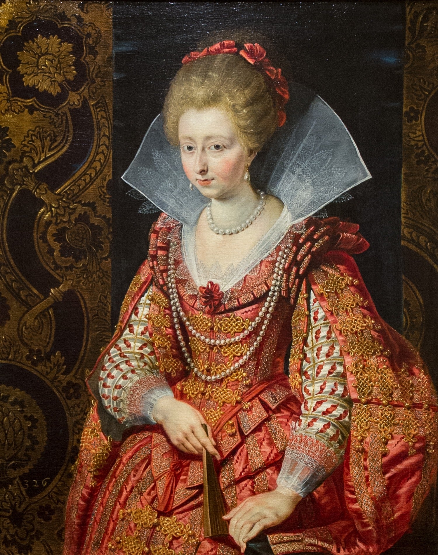 Portrait de Charlotte-Marguerite de Montmorency (1594-1650), princesse de Condé - Peter Paul Rubens