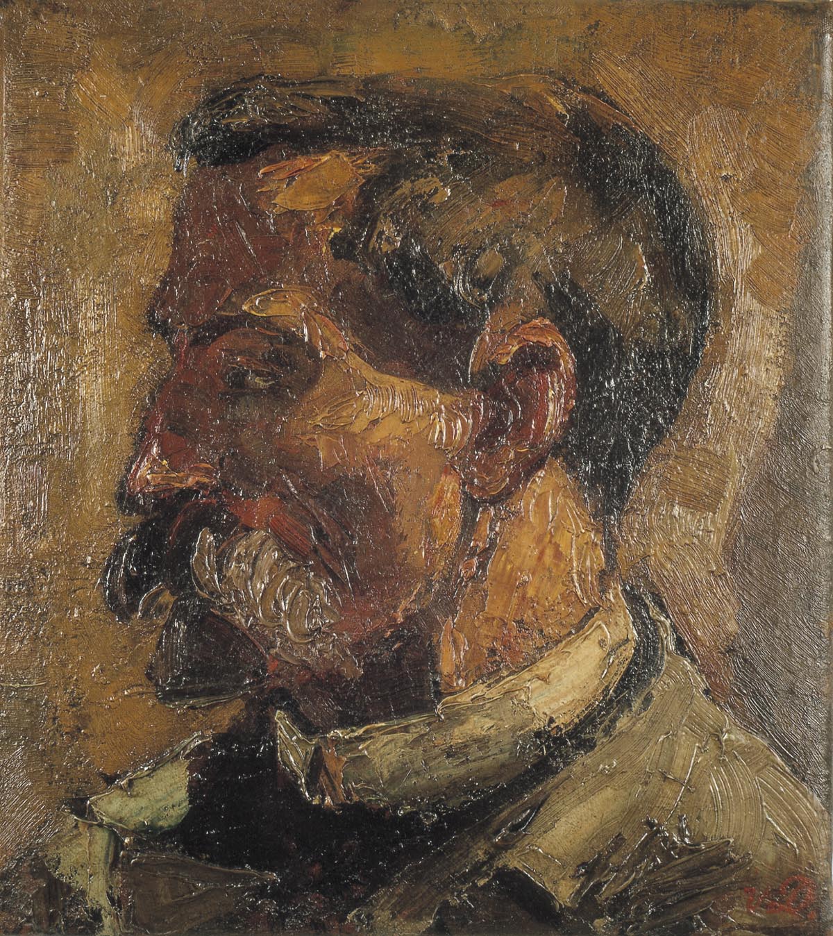 Portrait de Christian Leibbrandt - Theo van Doesburg