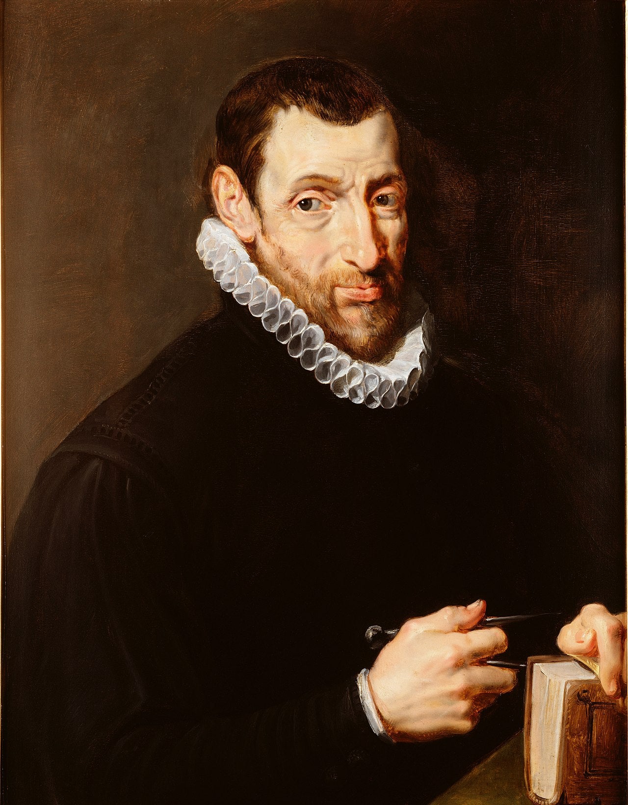 Portrait de Christophe Plantin - Peter Paul Rubens