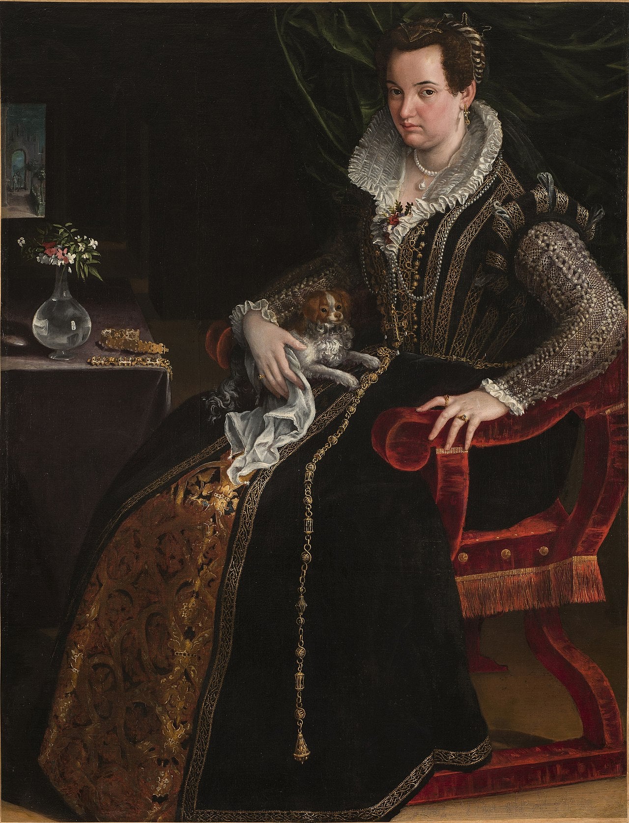 Portrait de Costanza Alidosi - Lavinia Fontana