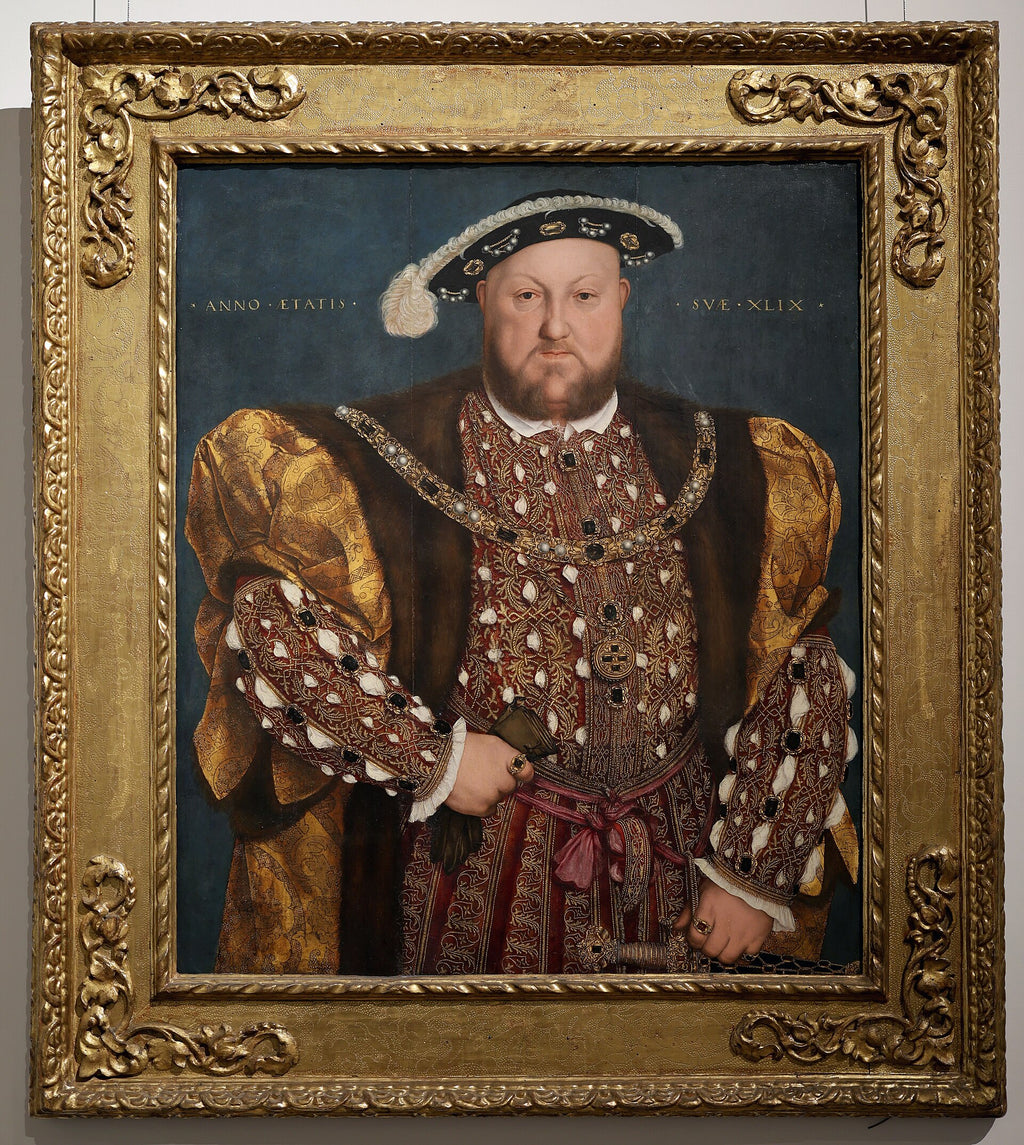 Portrait de Henri VIII d'Angleterre - Hans Holbein le Jeune