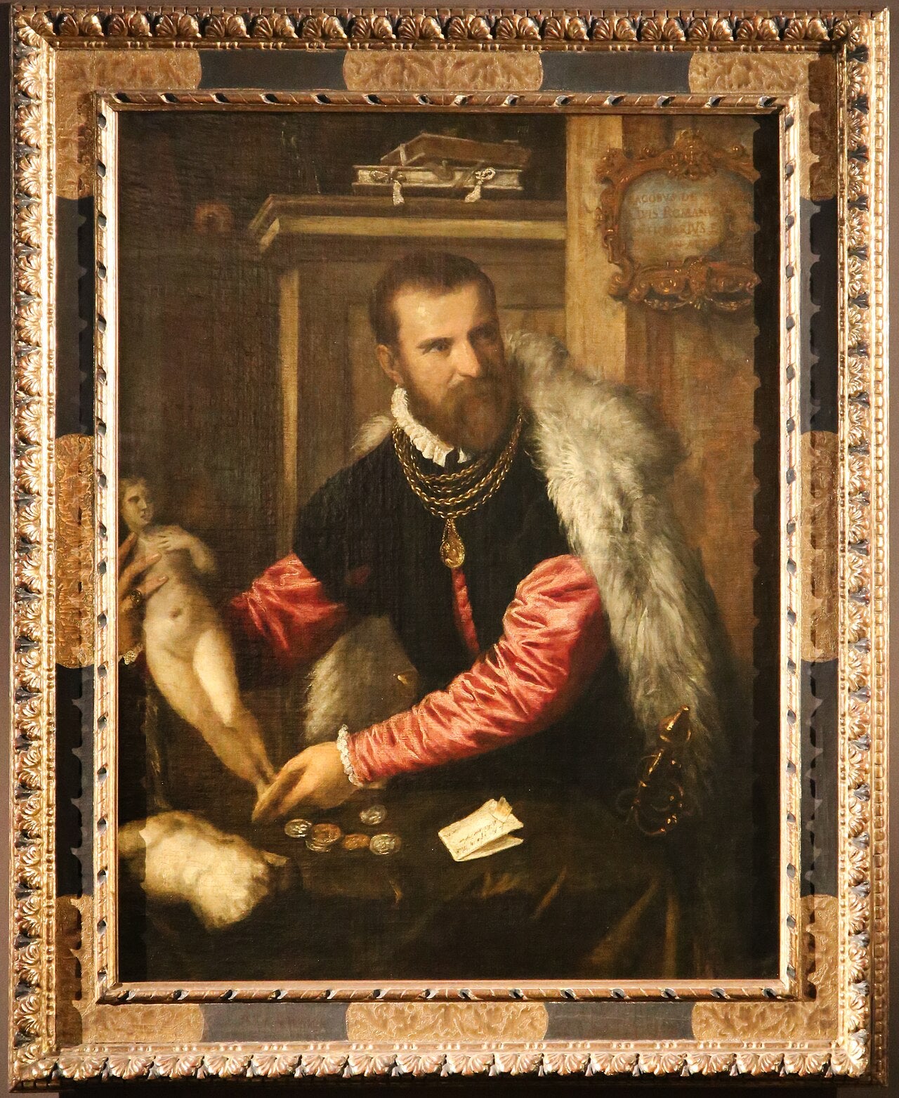 Portrait de Jacopo Strada - Titian