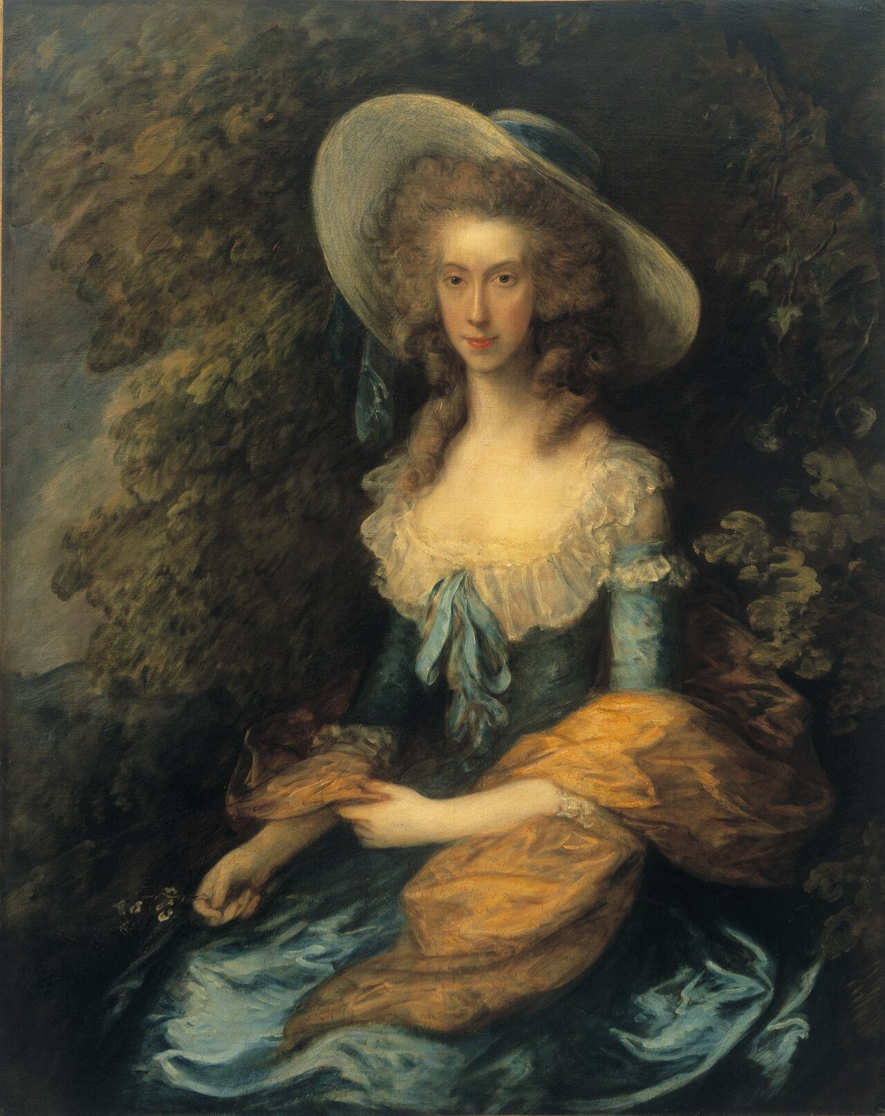 Portrait de Mlle Evans - Thomas Gainsborough - Alpha Reproduction