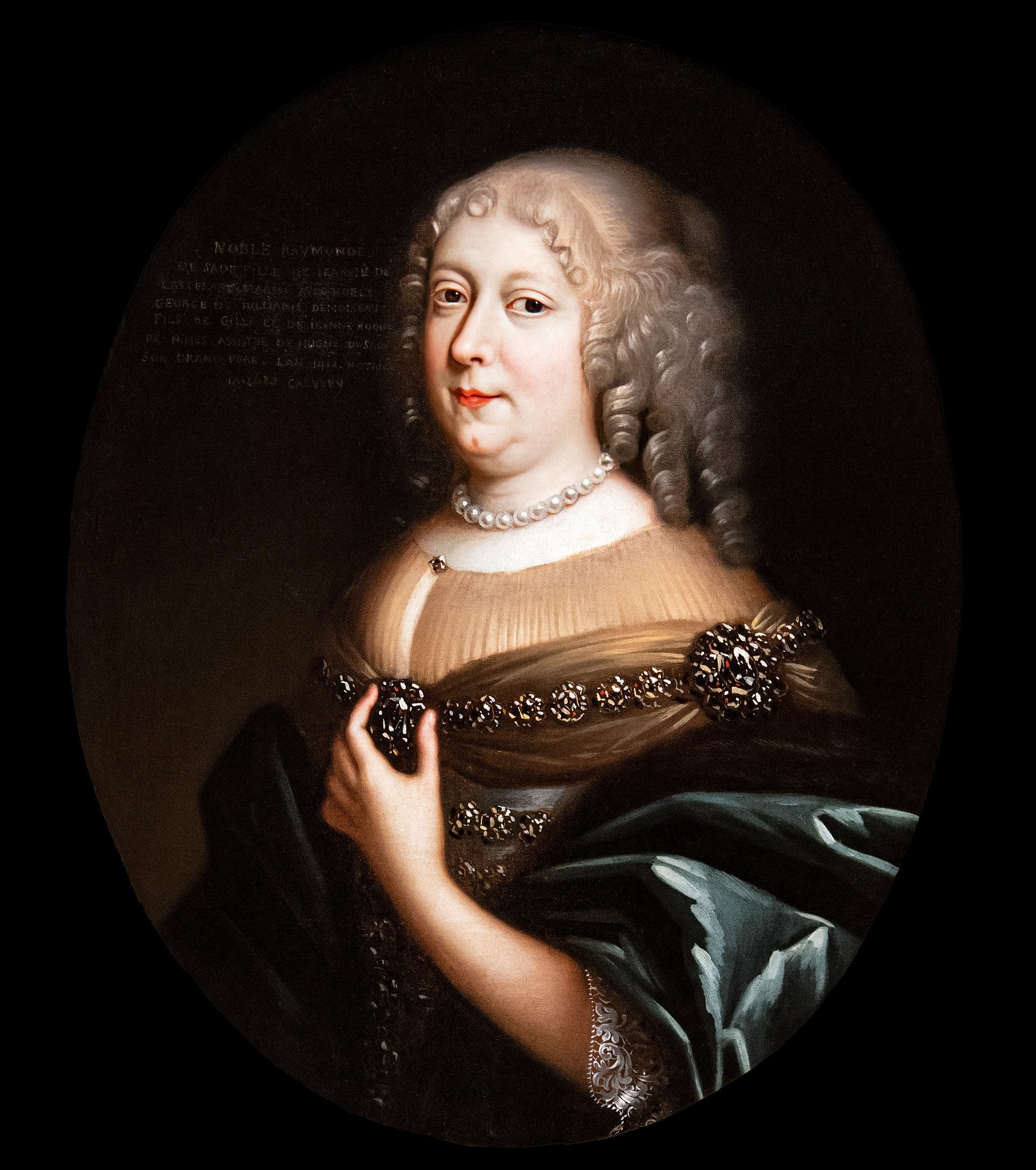 Portrait de Raymonde de Sade - Pierre Mignard - Alpha Reproduction