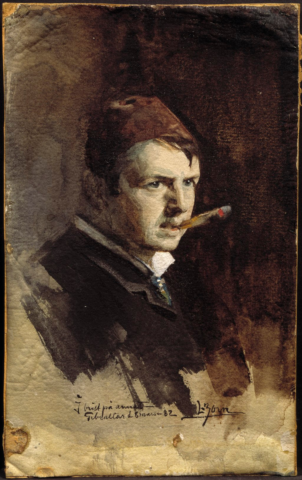 Portrait de l'artiste - Anders Zorn
