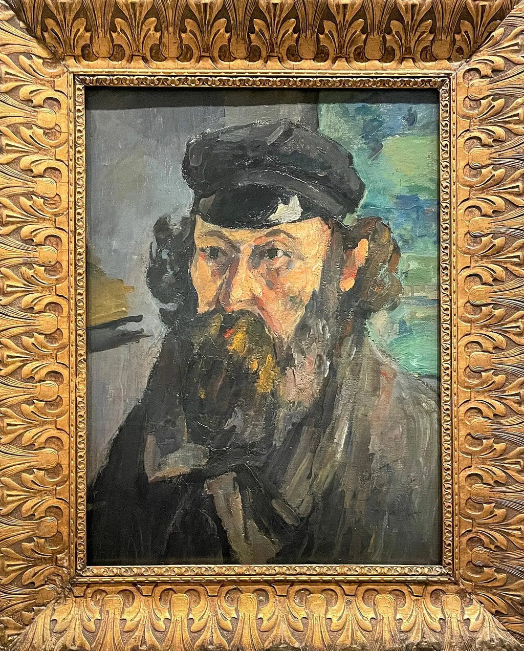 Portrait de l’artiste à la casquette - Paul Cézanne - Alpha Reproduction