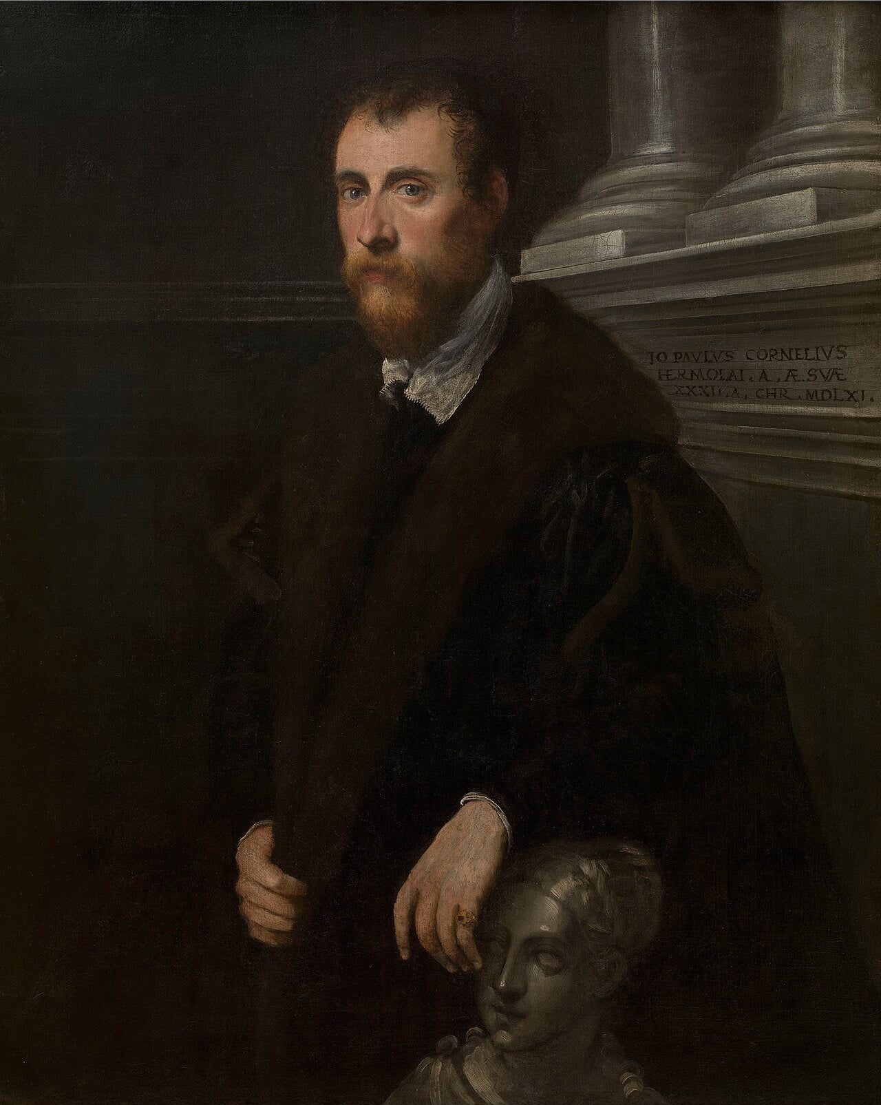 Portrait de l'humaniste Giovanni Paolo Cornaro - Jacopo Tintoretto