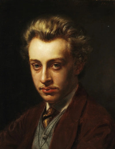 Portrait du peintre Frans Schwartz - Peder Severin Krøyer - Alpha Reproduction