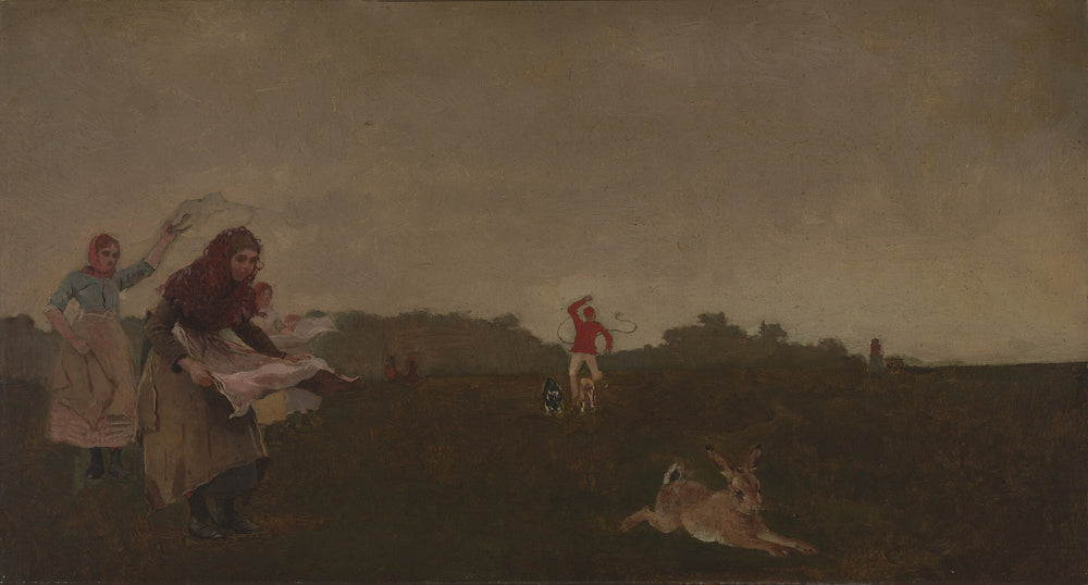 Poursuivre le lièvre - Winslow Homer