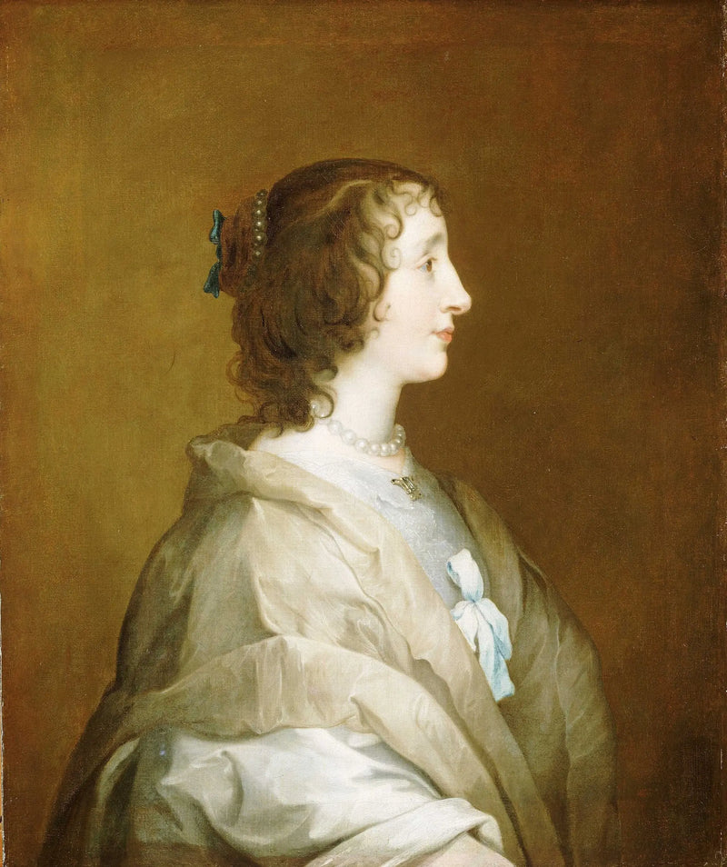 Королева Генриетта Мария, 1609-1669 - Антуан ван Дейк