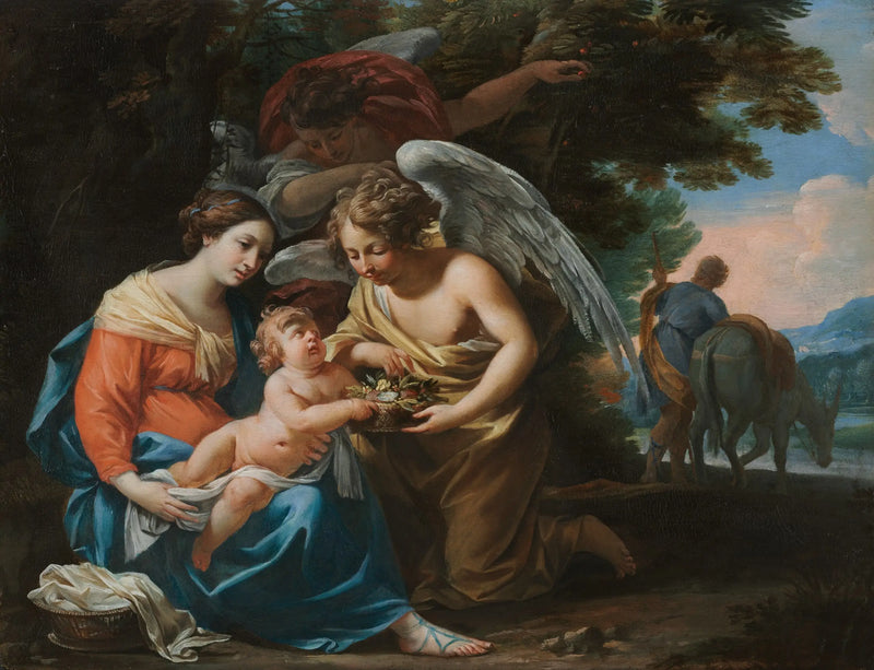 Отдых во время бегства в Египет - Чарльз Пуэрсон