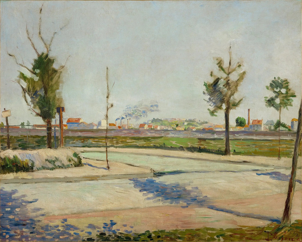 Reproduction du tableau « Route de Gennevilliers - Paul Signac » par Alpha Reproduction en peinture à l’huile