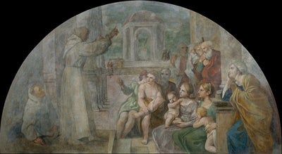 Saint Didaque prêchant - Annibale Carracci - Alpha Reproduction