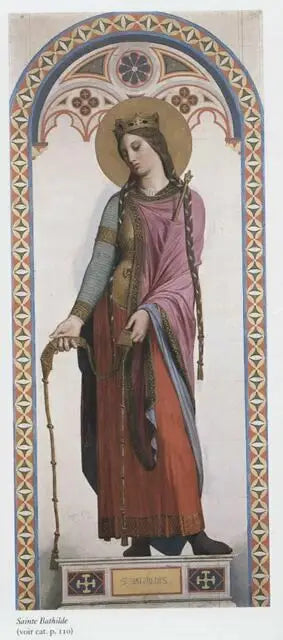 Sainte Bathilde de Chelles - Jean-Auguste-Dominique Ingres - Alpha Reproduction