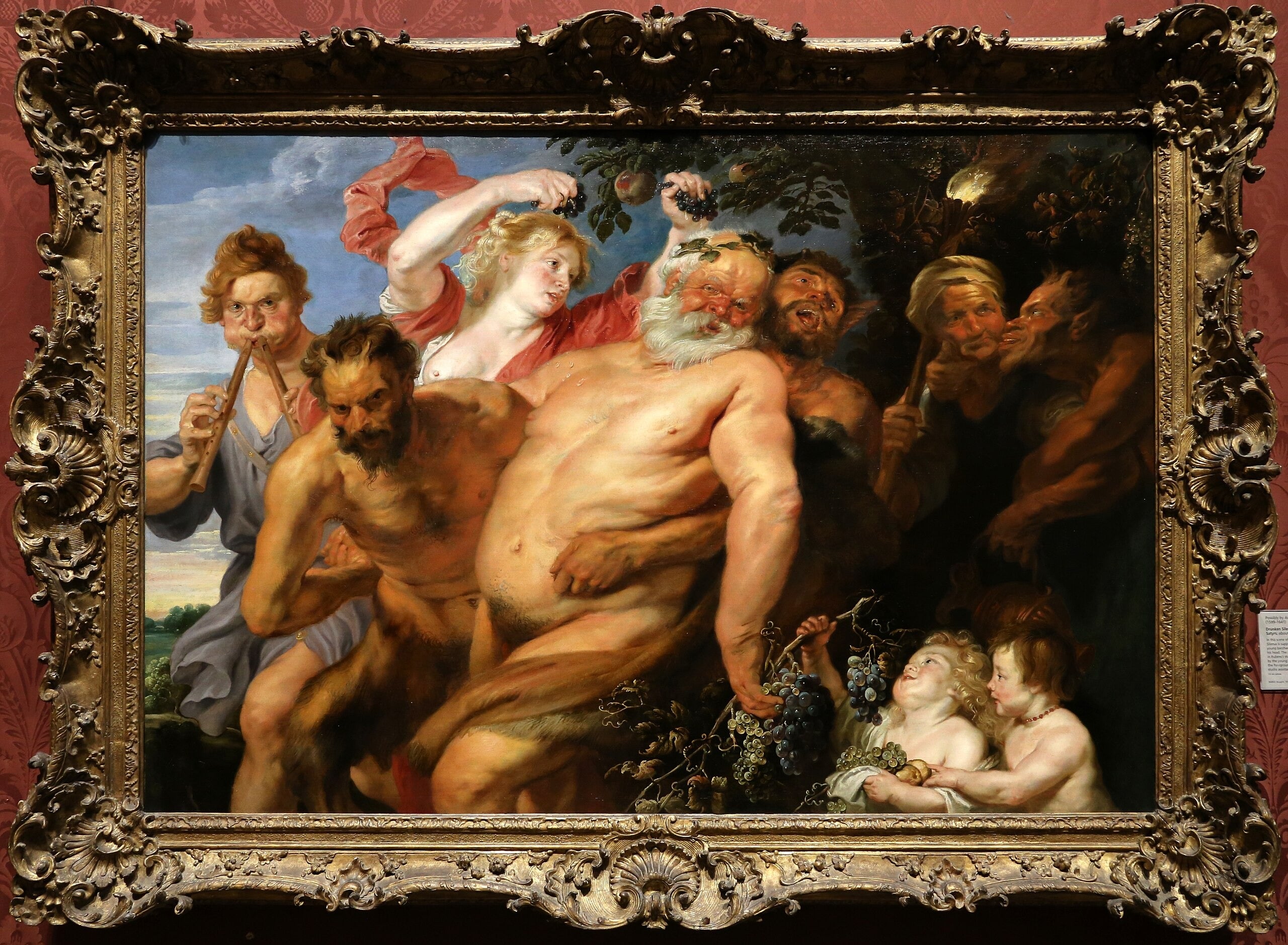 Silène ivre soutenu par des satyres - Peter Paul Rubens