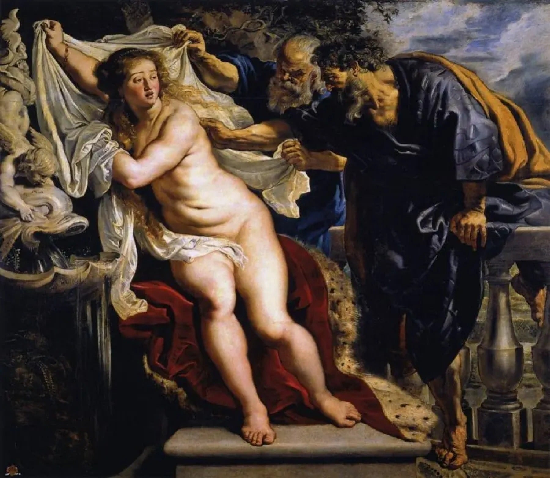 Suzanne et les vieillards - Peter Paul Rubens