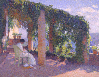 Terrasse - Henri-Jean Guillaume Martin