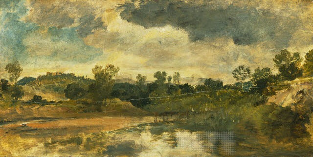 The Ford - J. M. W. Turner - Alpha Reproduction