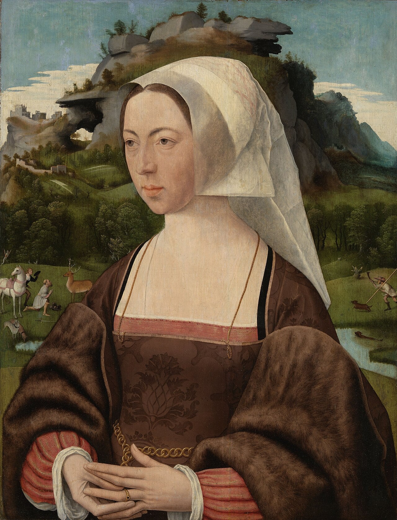 Une femme - Jan Mostaert