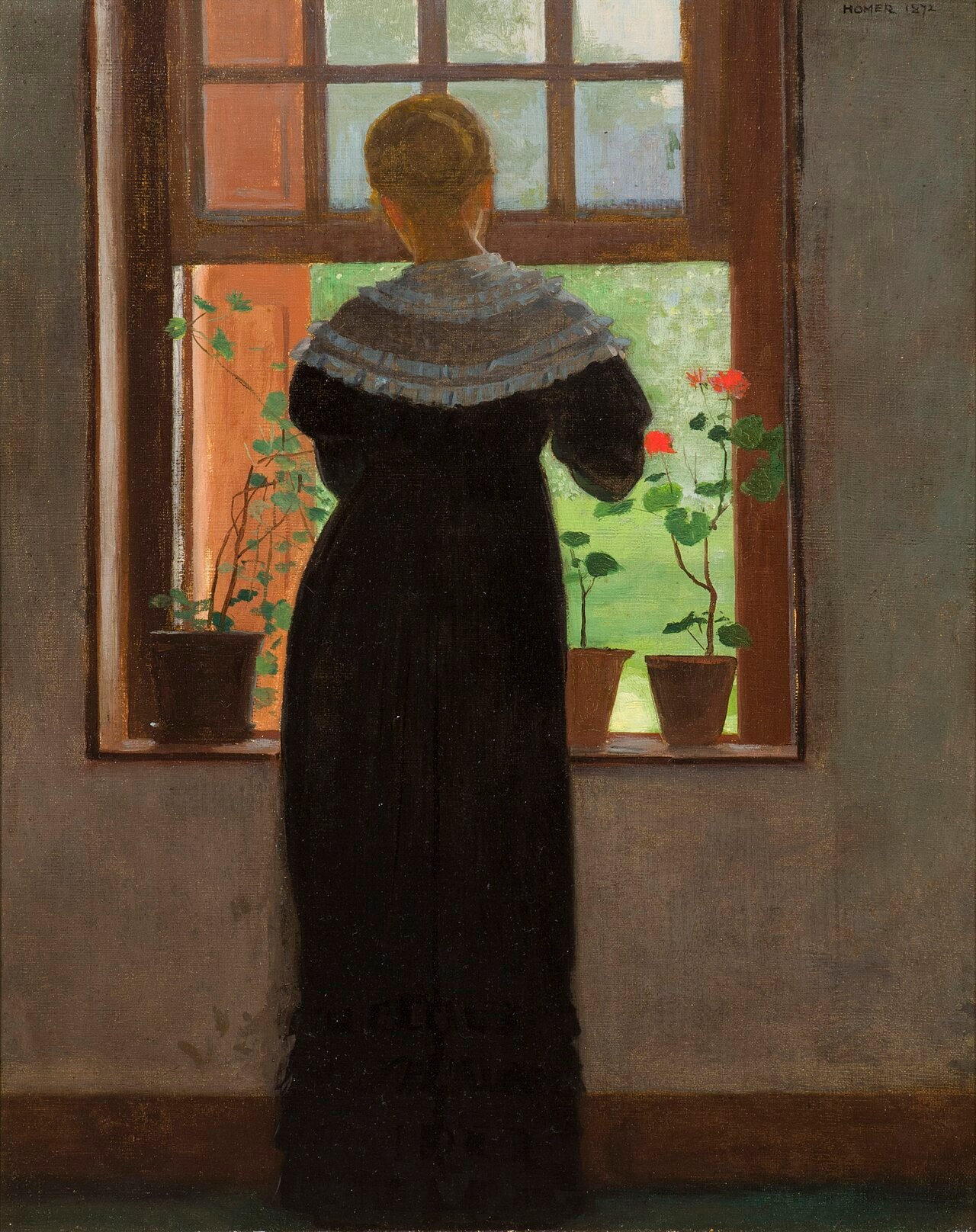 Une fenêtre ouverte - Winslow Homer