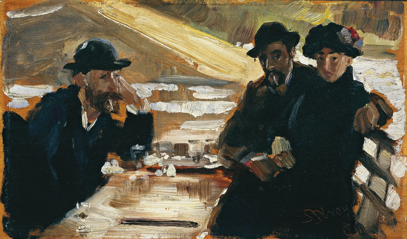 Путешествие по Сене - Педер Северин Крёйер