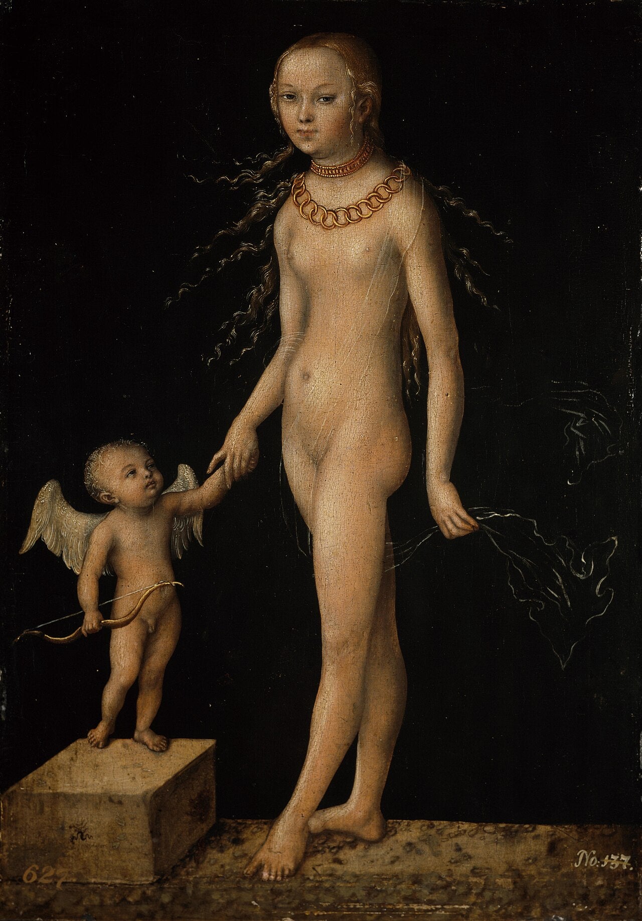 Vénus et Cupidon - Lucas Cranach the Elder