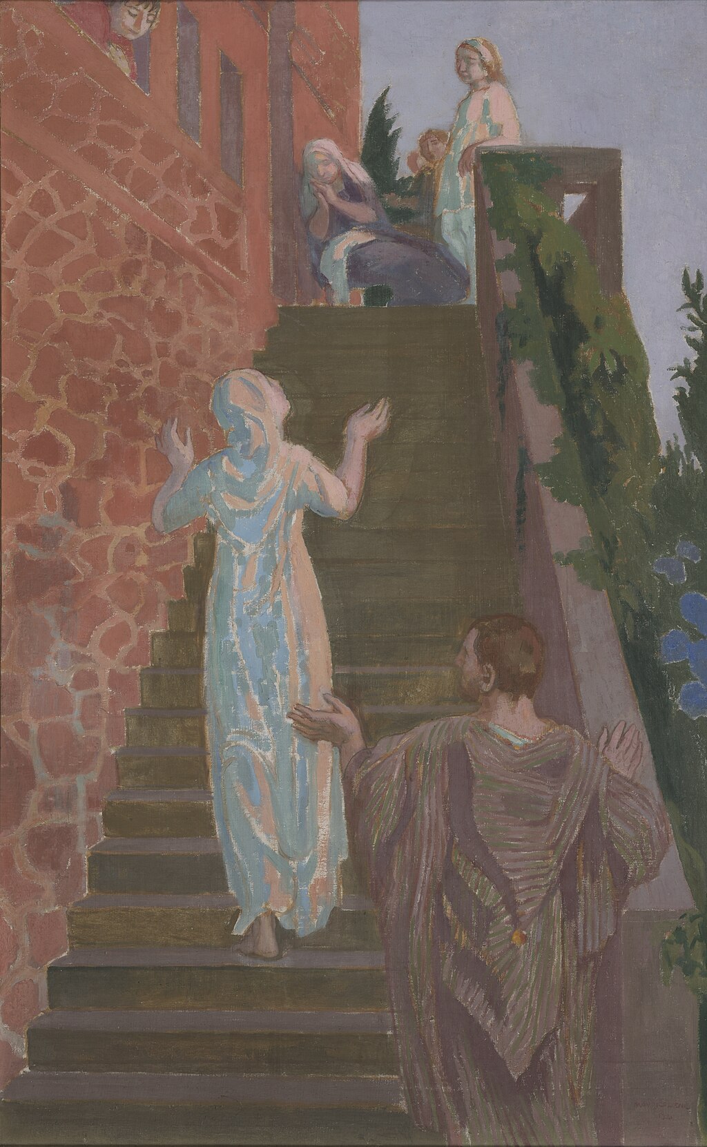Visitation dans l'escalier de Silencio - Maurice Denis