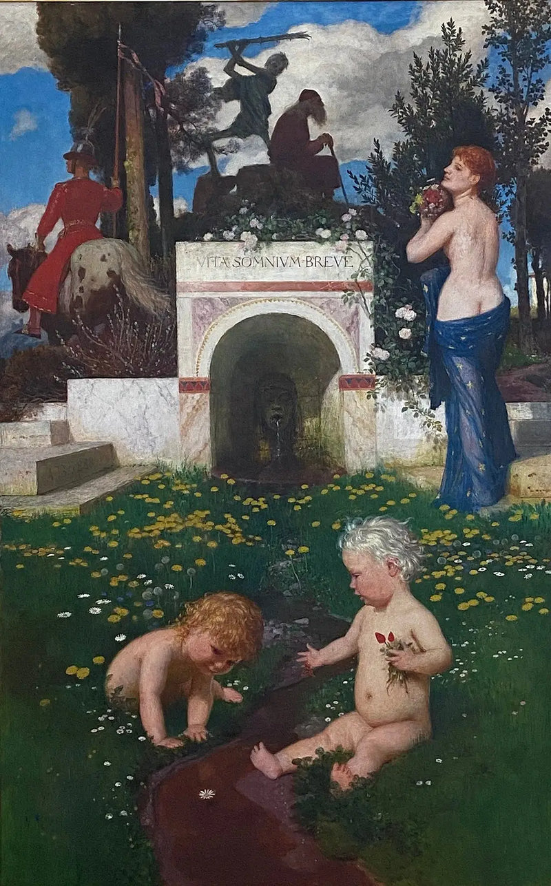 Vita somnium breve (Жизнь — короткий сон) - Арнольд Бёклин