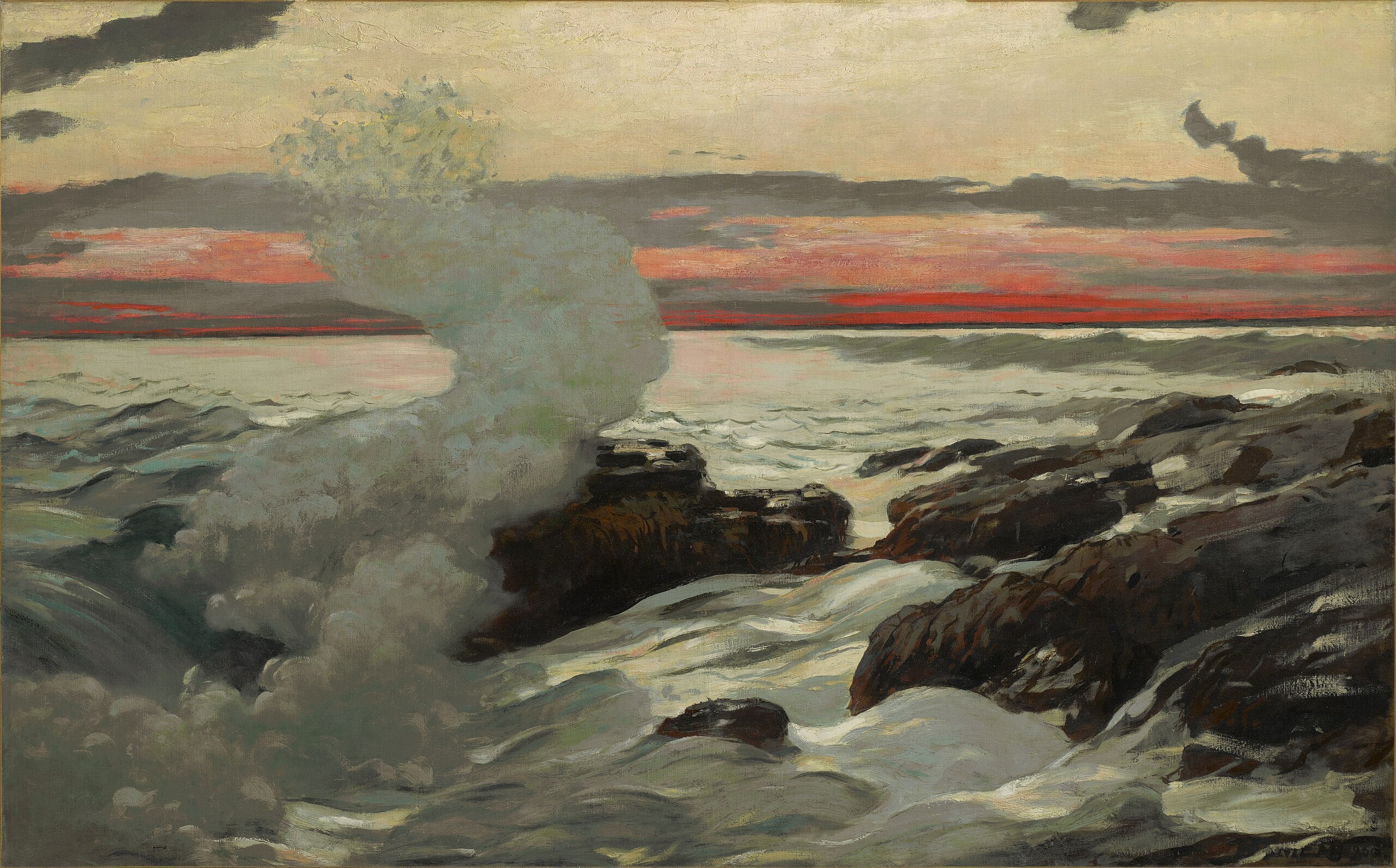 West Point, Prout's Neck - Winslow Homer