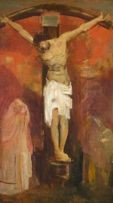 La Crucifixion - Odilon Redon