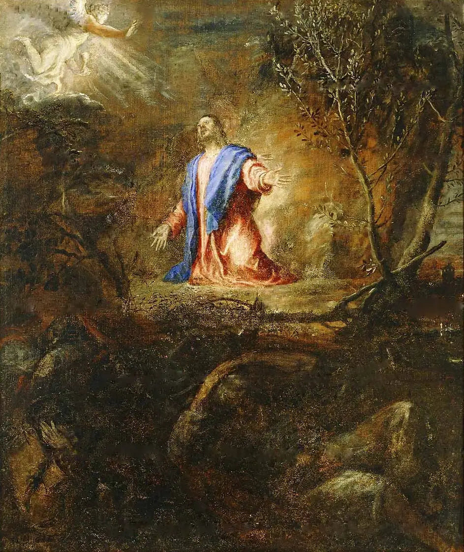 Le Christ sur le mont des Oliviers - Titian - Alpha Reproduction