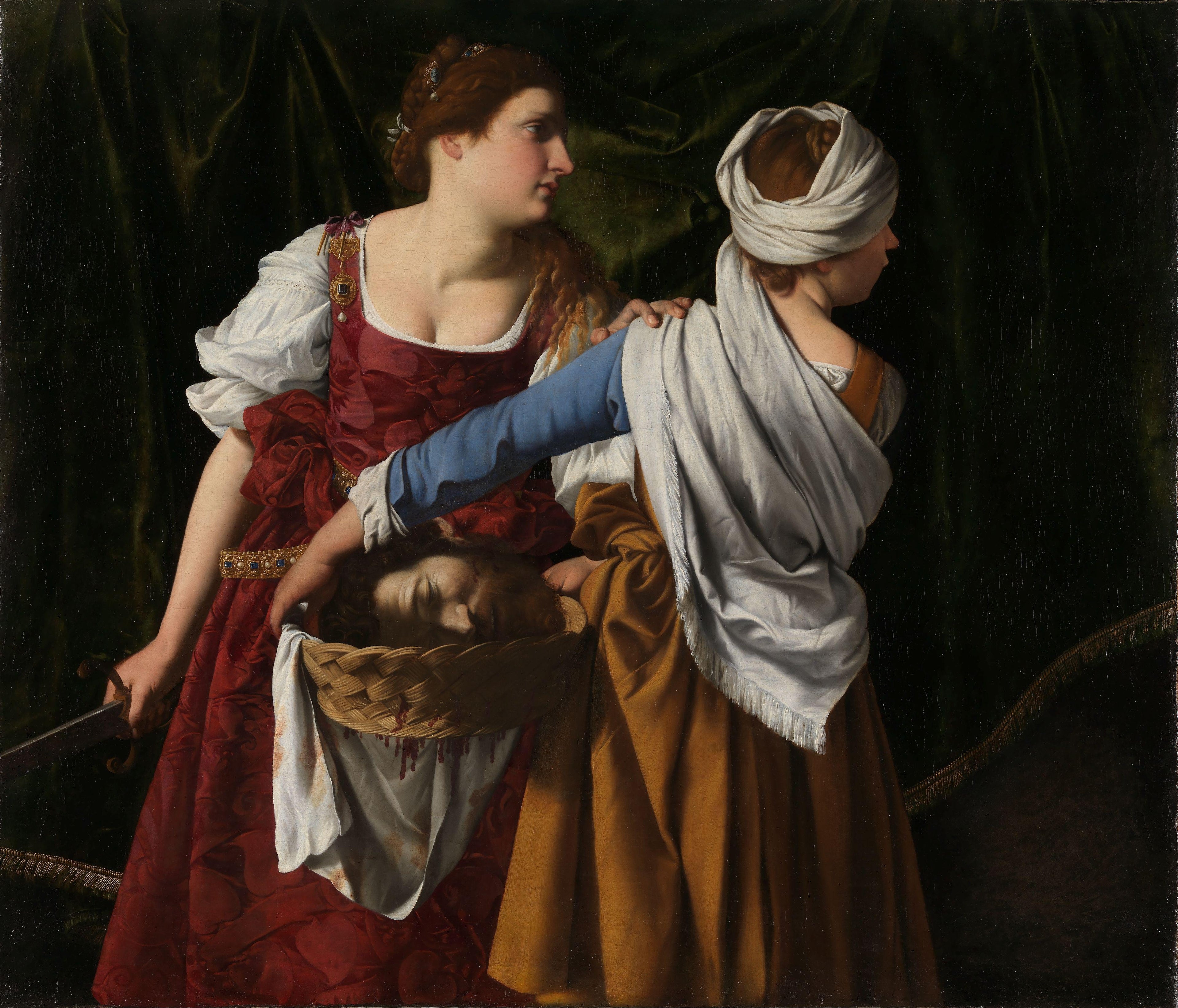 Judith et sa servante avec la tête d’Holopherne - Orazio Gentileschi - Alpha Reproduction