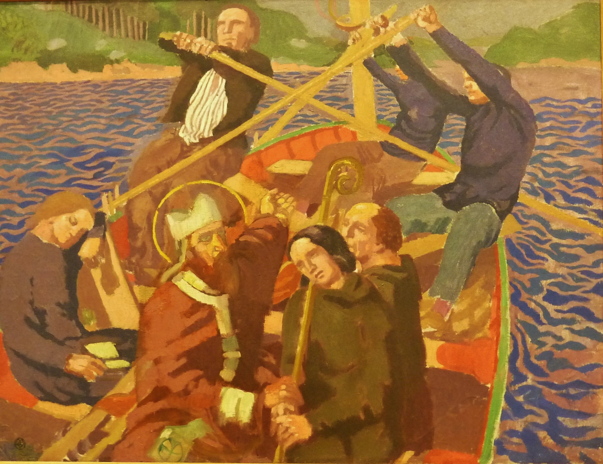 Barque au saint breton - Maurice Denis