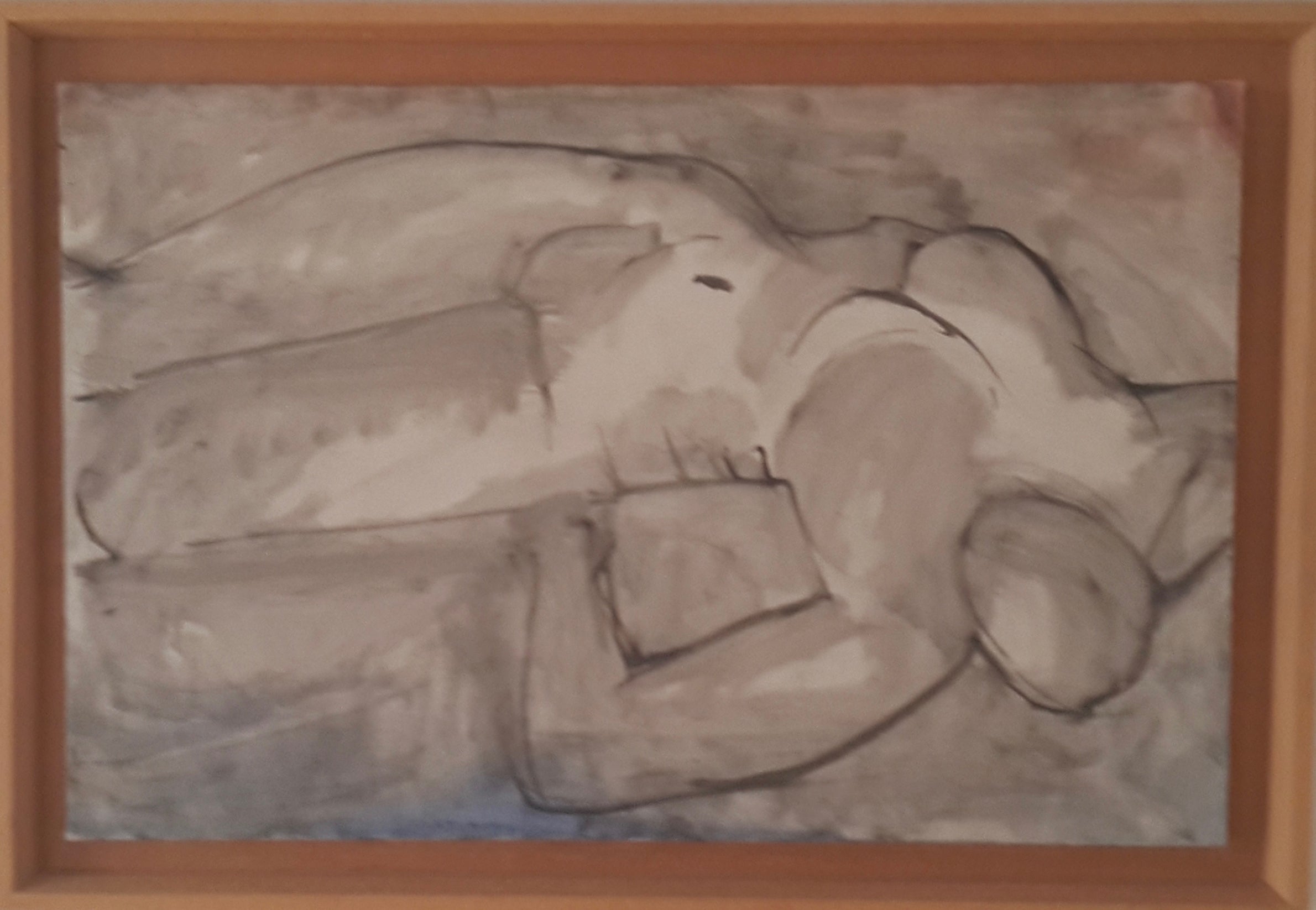 Reproduction du tableau « Nu renversé, étendu sur le dos - Henri Matisse » par Alpha Reproduction en peinture à l’huile