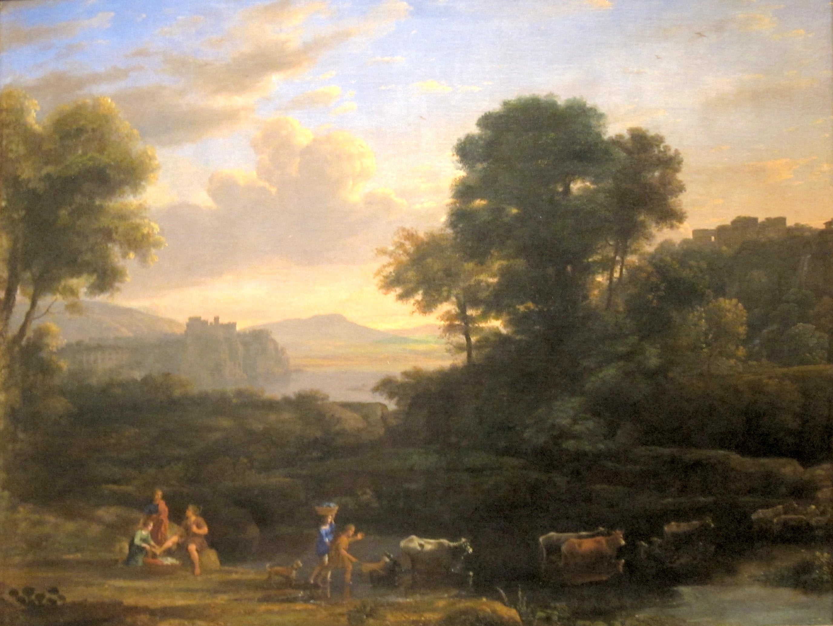 Paysage pastoral - Claude Lorrain