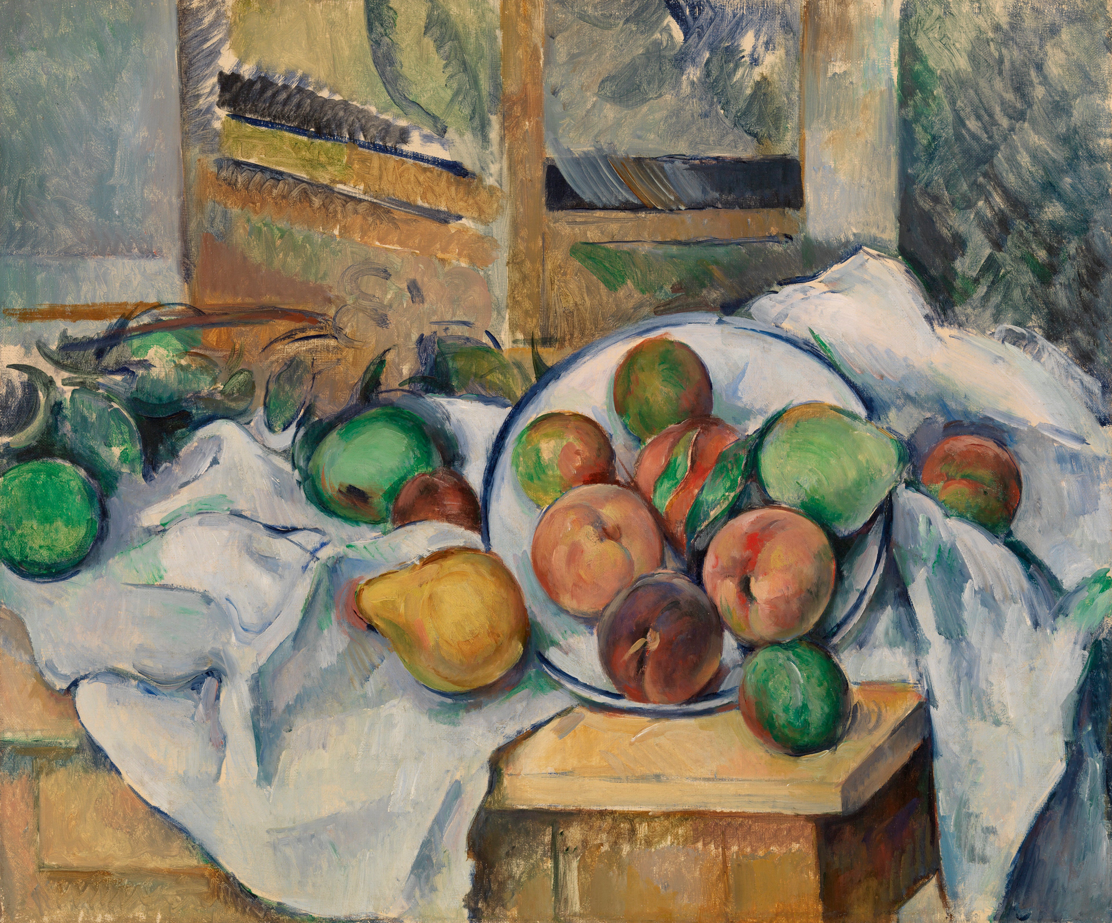 Reproduction du tableau « A Table Corner (Un coin de table) - Paul Cézanne » par Alpha Reproduction en peinture à l’huile