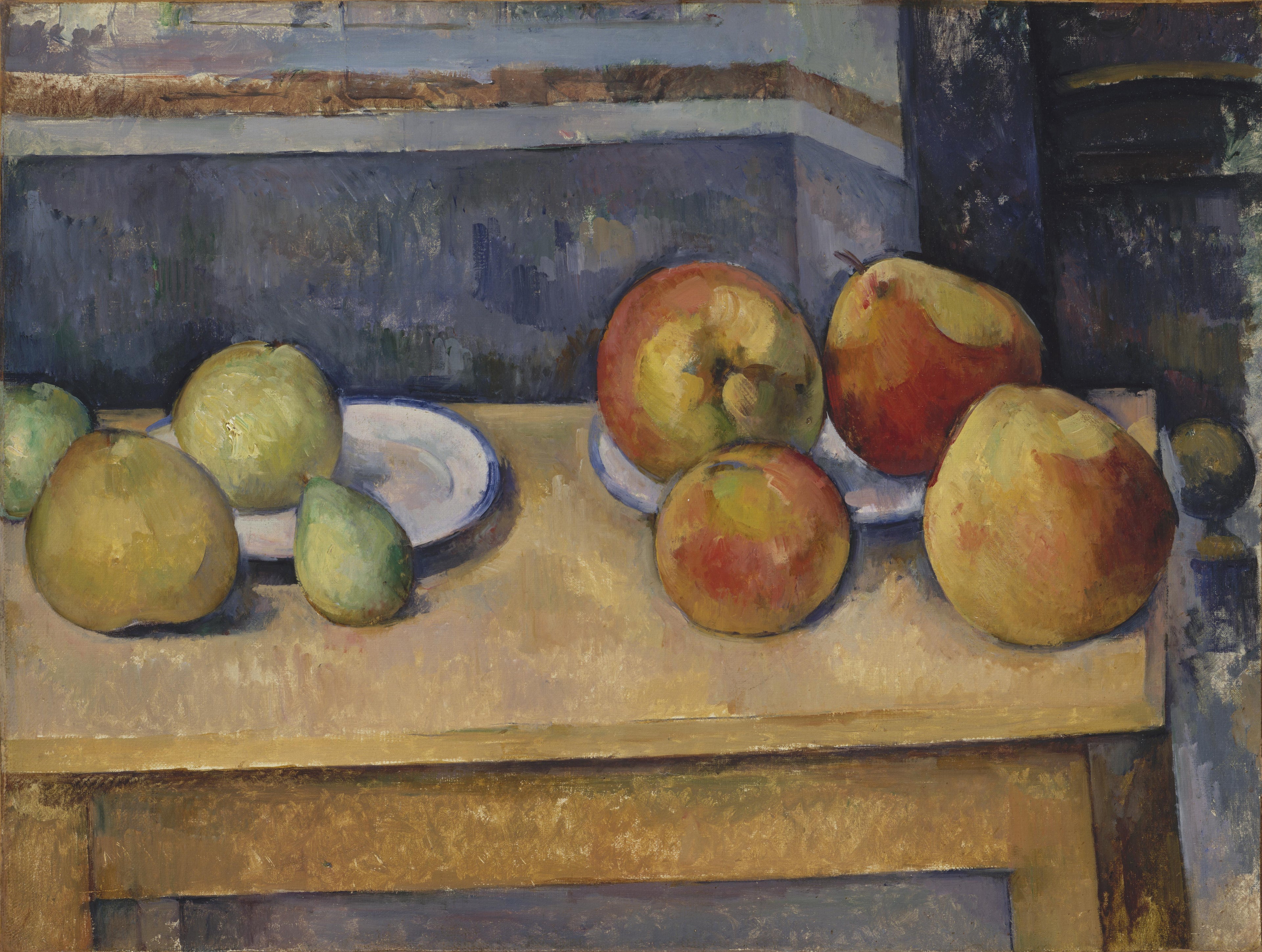 Reproduction du tableau « Grosses pommes - Paul Cézanne » par Alpha Reproduction en peinture à l’huile