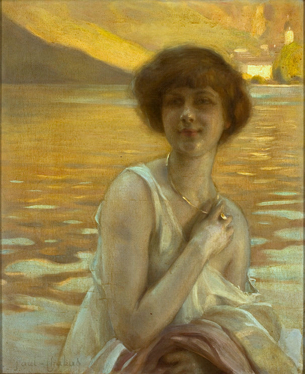 Portrait d'une femme - Paul Chabas