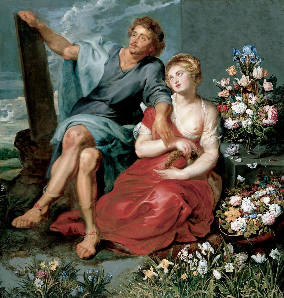 Pausias et Glycera - Peter Paul Rubens