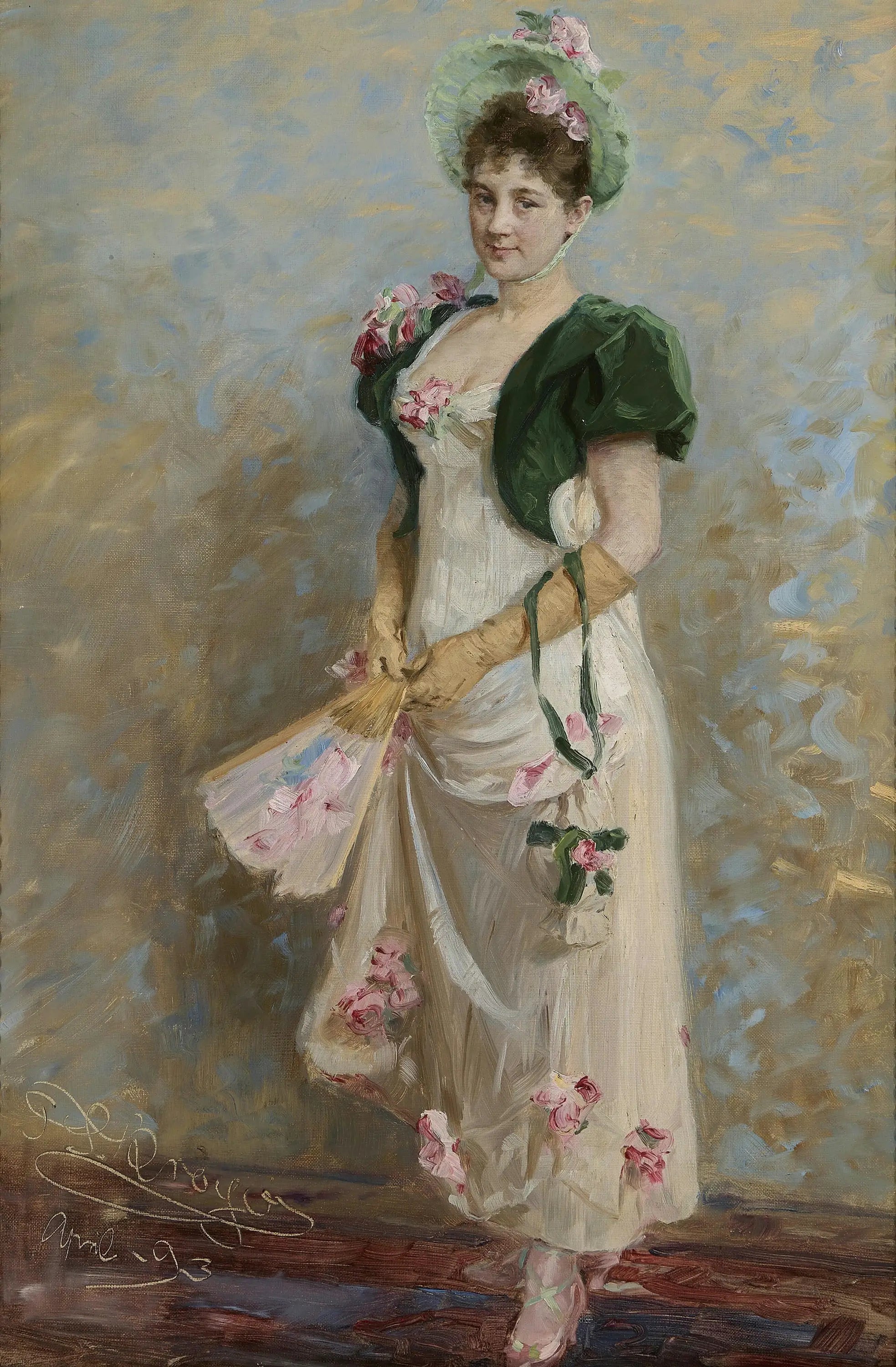 L’actrice du Théâtre royal danois Emma Thomsen en costume - Peder Severin Krøyer - Alpha Reproduction