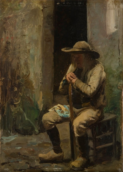 Un agriculteur du Faouet assis - Peder Severin Krøyer - Alpha Reproduction
